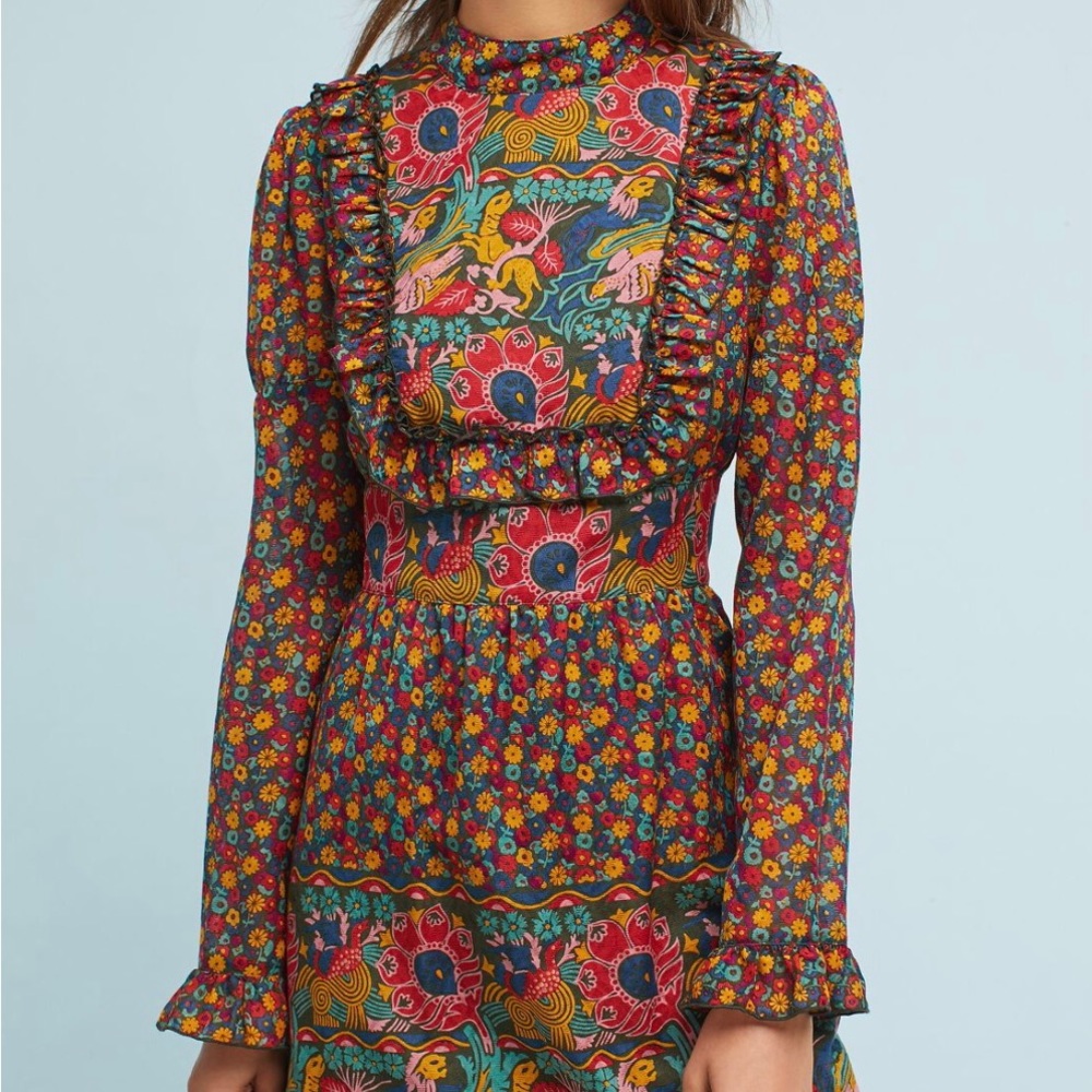 NWOT Anna Sui dress size 2 - Anthropologie - stunning